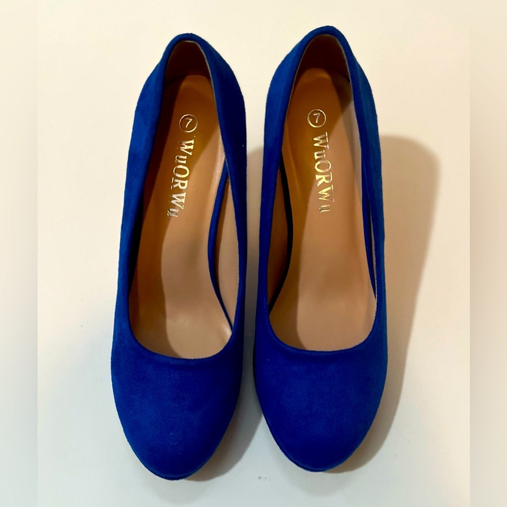 Women's Blue Heels